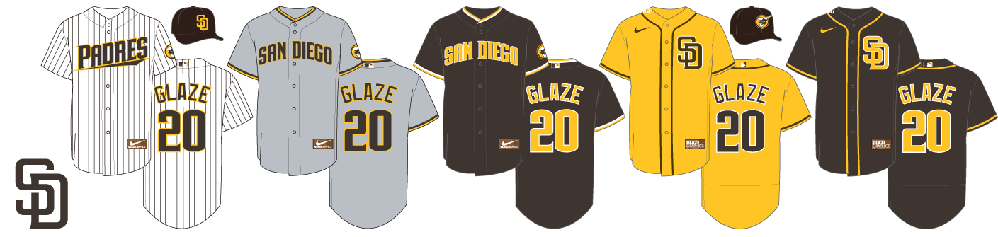 Padres uniforms: Visual history of brown, yellow, blue, orange, sand  -  The San Diego Union-Tribune