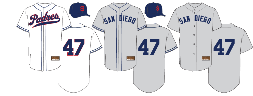 San Diego Padres Jersey History: BP/Spring Training