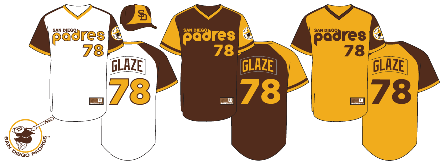 Padres uniform history: The 1980s  San diego padres baseball, San