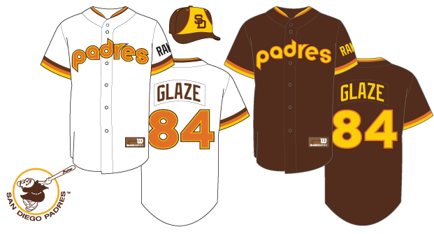 San Diego Padres Jersey History 