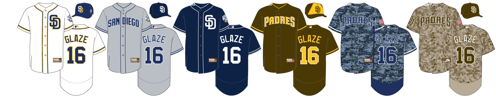 Padres coming in calienteeee with these jerseys 🥵🔥